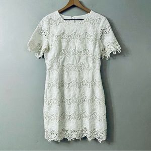 Greylin Eyelet Lace Embroidered Dress